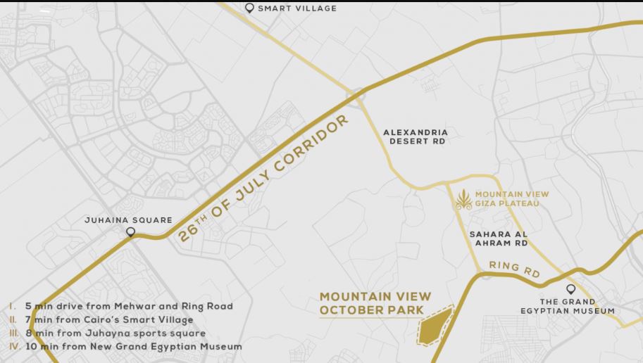 Mountain View October Park city map